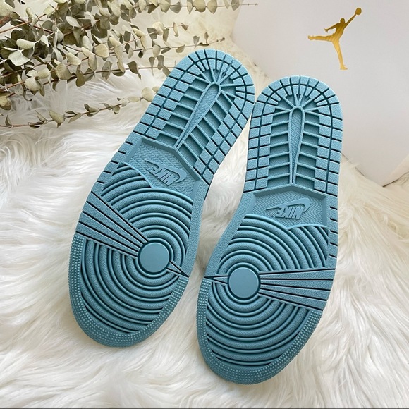 Jordan 1 Mid Sail Worn Blue UNC PRICE FIRM - Picture 10 of 13